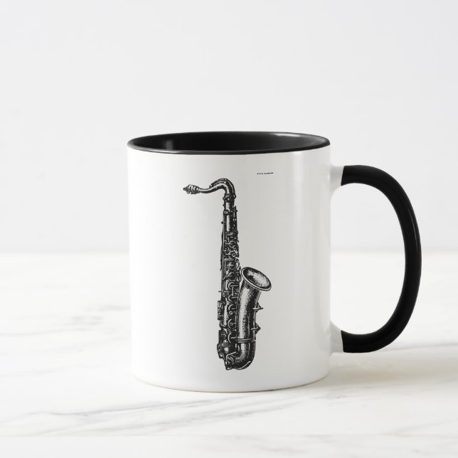 Tasse Saxophone de tenor (Droite)