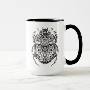 Tasse Scarabée africain Zendoodle