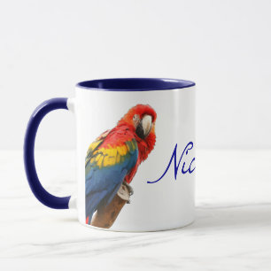 Tasse Scarlet Macaw Nicaragua Céramique Musique
