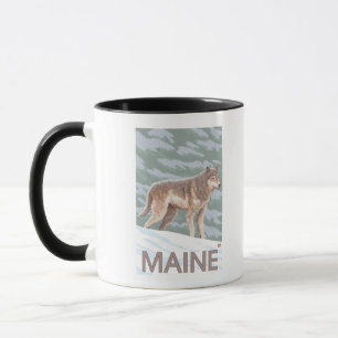 Tasse Scène de MaineWolf