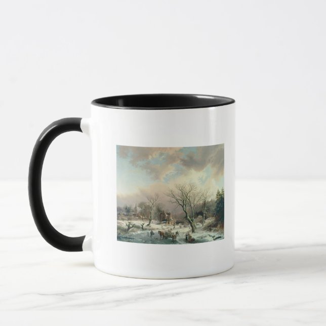 Tasse Scène d'hiver (Gauche)