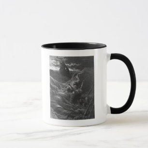 Tasse Scène 'du givre du Mariner antique