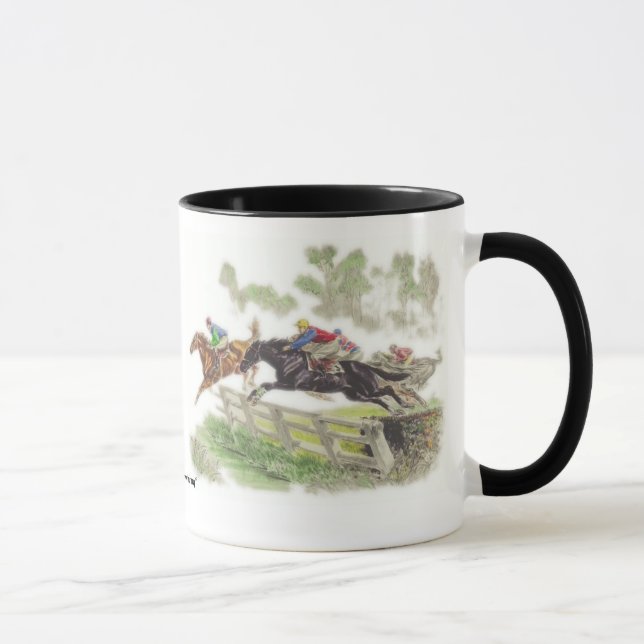 Tasse Scène Steeplechase (Droite)