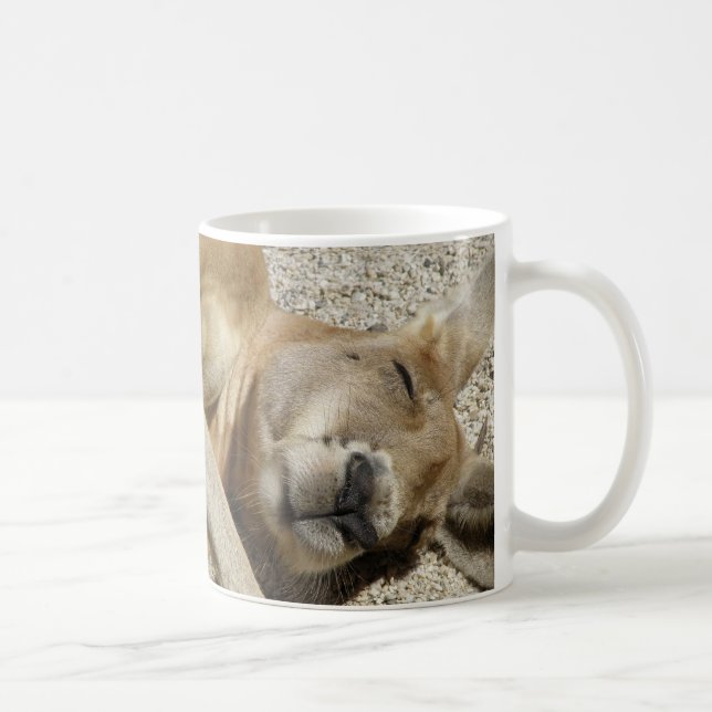 Tasse Schlafendes Känguru (Rechts)