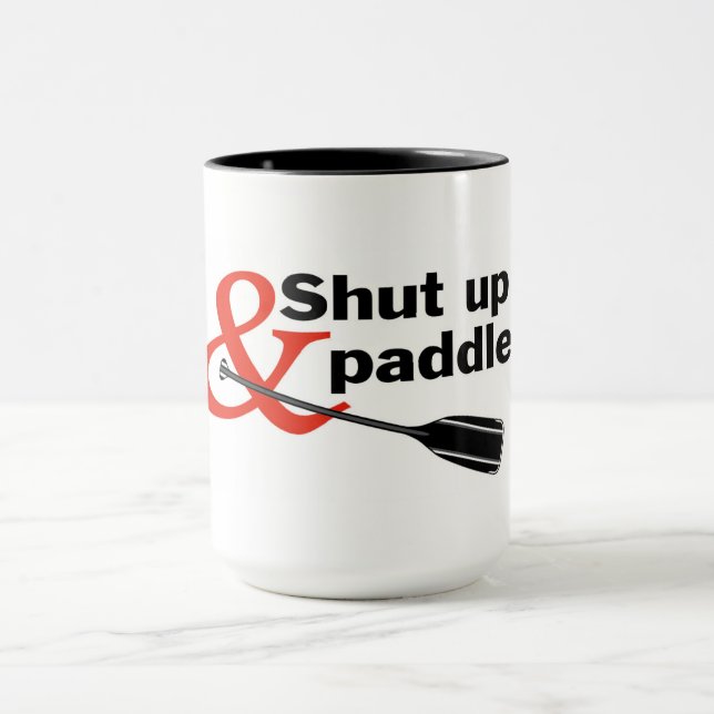 Tasse schließen und Paddeln (Zentrum)