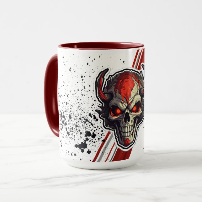 Tasse Schwermetall (Vorderseite Links)