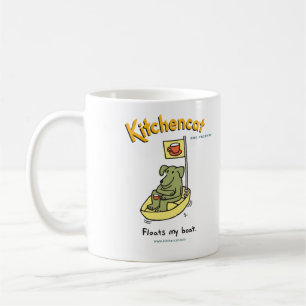 Tasse "schwimmt meines Bootes"