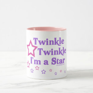 Tasse Scintillement de scintillement je suis une étoile