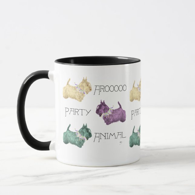 Tasse Scottish Terrier Party Animaux (Gauche)