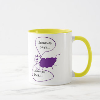 Tasse: Seamus, den das Schaf sagt… Sonnenseite Tasse