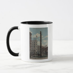 Tasse Seattle, WATotem Polonais au carré de pionnier