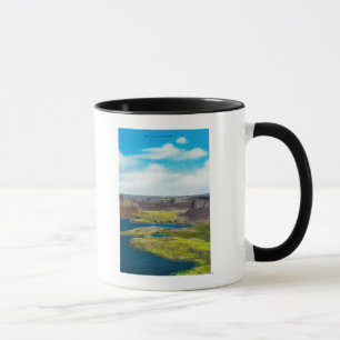 Tasse Séchez le parc d'état d'automnes, barrage grand de