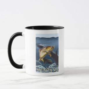 Tasse Section de la pêche à la truite - Montana