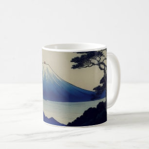 Tasse – See, Kiefer und Berg – Japan