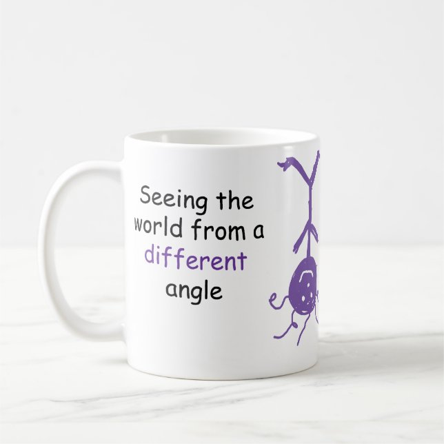 Tasse: Sehen der Welt Kaffeetasse (Links)