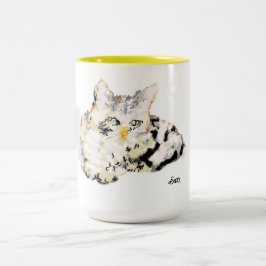Tasse: Selbstsein Zweifarbige Tasse