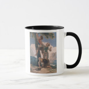 Tasse S'élever de garçons de Francisco Jose de Goya y