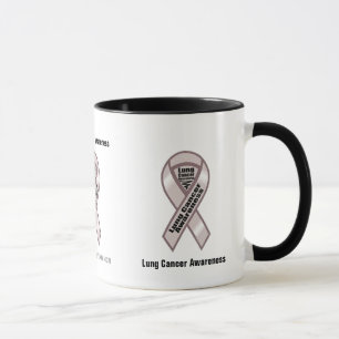 Tasse Sensibilisation au cancer du poumon