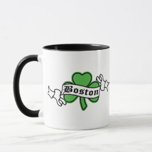 Tasse Shamrock de Boston