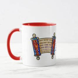 Tasse Shema sur un rouleau de fantaisie - personnalisé