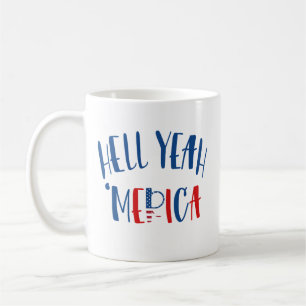 Tasse Shout Out To America - Fierté patriotique US