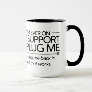 Tasse Si je suis jamais sur l'assistance vitale…