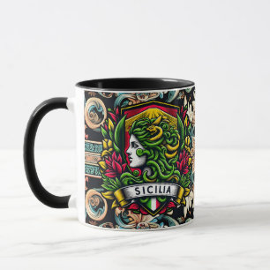 Tasse Sicilian Trinacria
