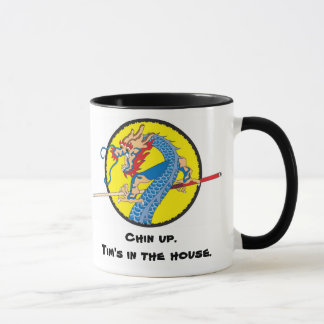 Tasse signée de dragon