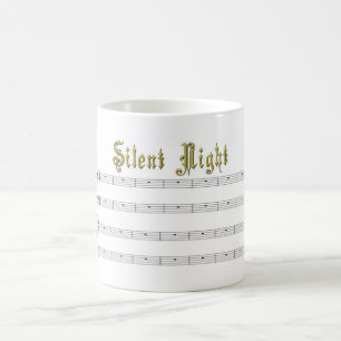 Tasse silencieuse de musique de nuit