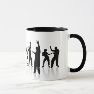 Tasse Silhouette danse