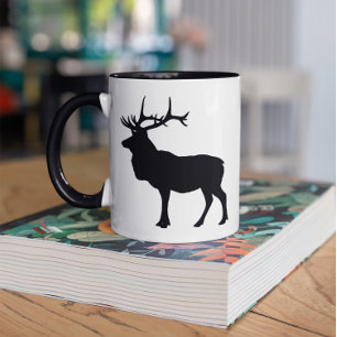 Tasse Silhouette d'élan