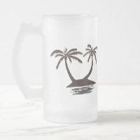 Tasse - Silhouette Tropical Island