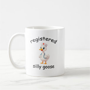 Tasse Silly Goose enregistrée, tasse IA, Tasse d'i