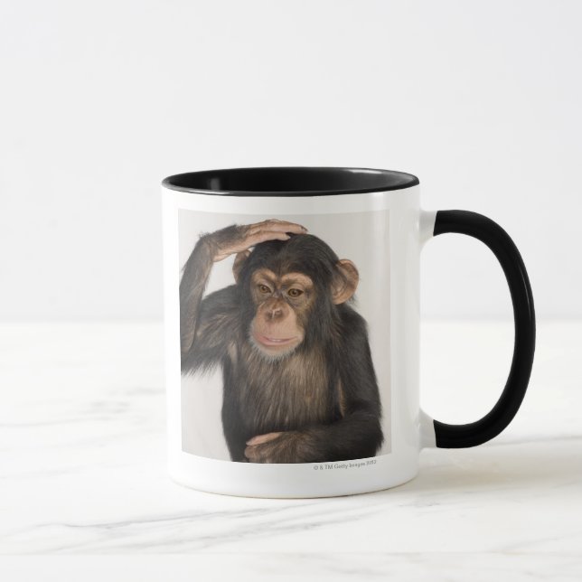 Tasse Singe rayant sa tête (Droite)