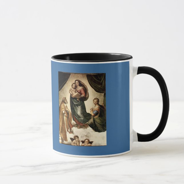 Tasse "Sistine classique Madonna" de Raphael (circa (Droite)