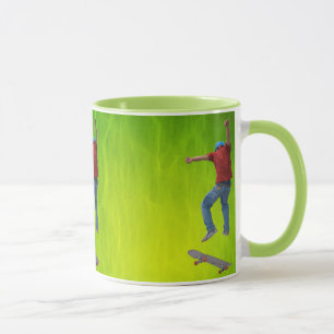 Tasse Skateboarder obtenir quelques Air Action Street Ku