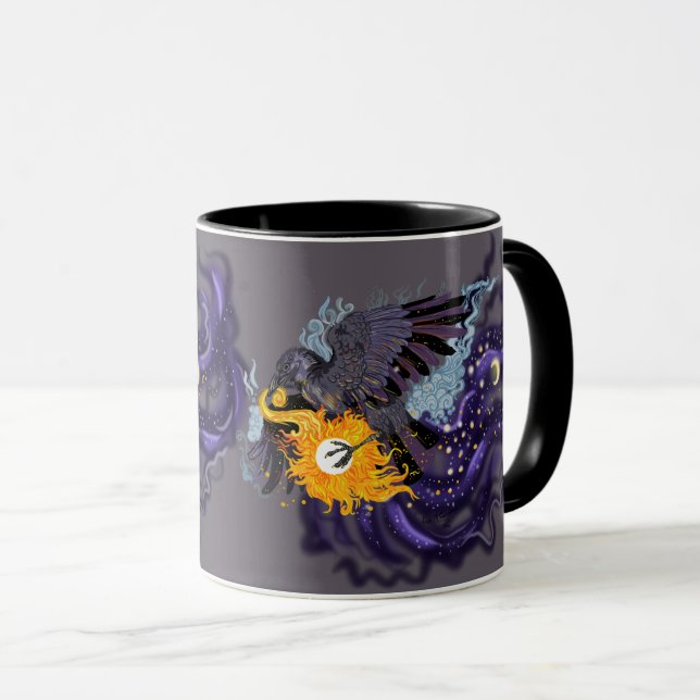 Tasse Sky Folklore de Raven (Devant droit)