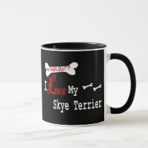 Tasse Skye Terrier (I Liebe)