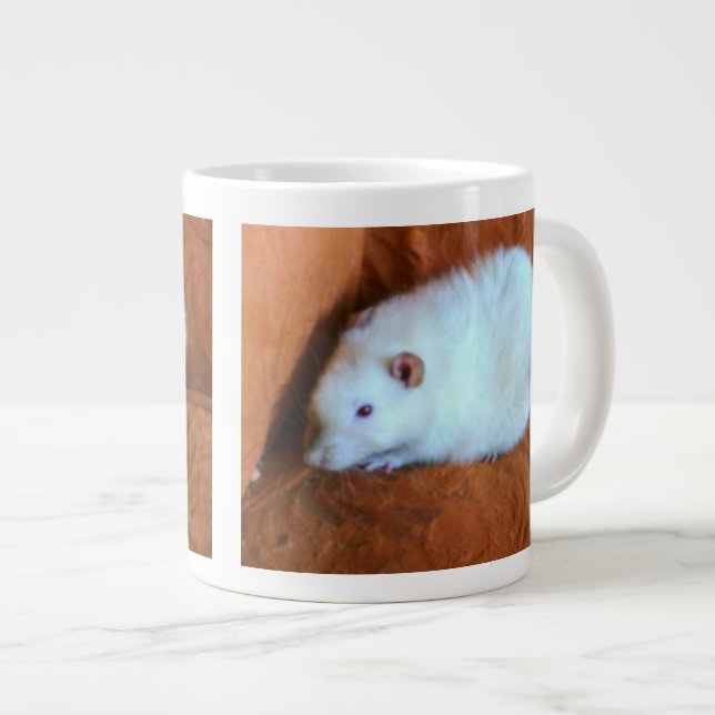 Tasse Snowball White Rat (Vorderseite Rechts)