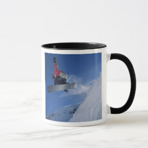 Tasse Snowboard à Snowbird Resort, Utah (MR)