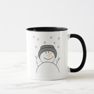 Tasse Snowman souriant