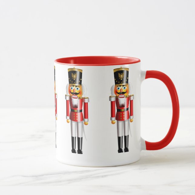 Tasse Soldats de jouet drôles de casse-noix de Noël (Droite)