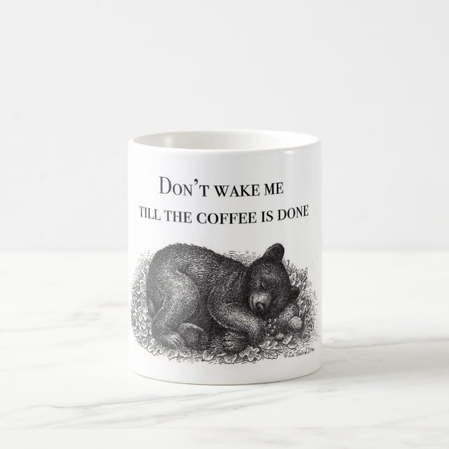 Tasse somnolente d'ours (Centre)