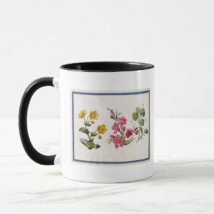 Tasse Souci de marais, cognassier du Japon, violette (la