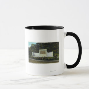 Tasse Soulagement de Bas commémoratif de la signature