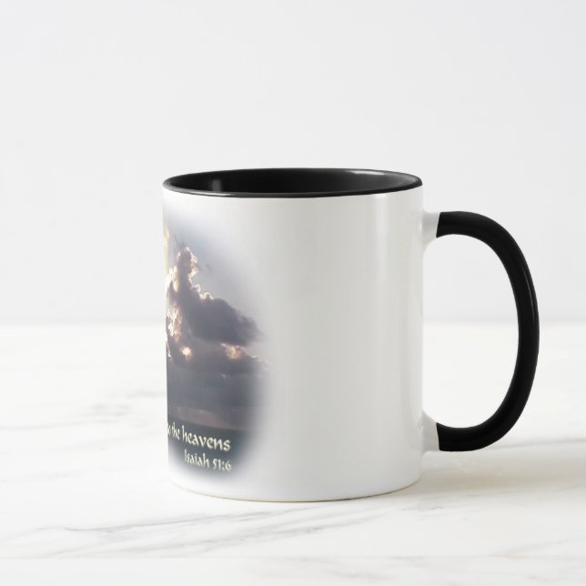Tasse Soulevez vos yeux aux cieux (Droite)