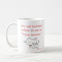 Tasse "Source de nourriture" pour chat