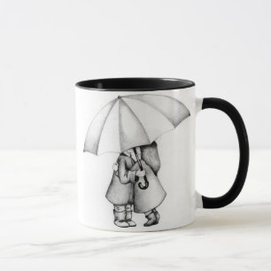 Tasse Sous la pluie