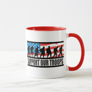 Tasse Soutenez nos troupes
