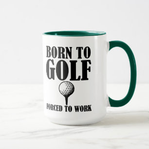 Tasse Soutenu pour jouer au golf obligatoire pour